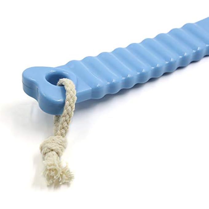 Ruilogod Blue Heart Pattern Soft Bristle Plastic Good Performance Body Brush Bath Shower Scrubber (id: f21 a30 295 d54 c3e - Image 5